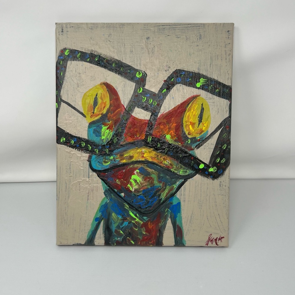 Spectacle of Colors: A Frog’s Vision